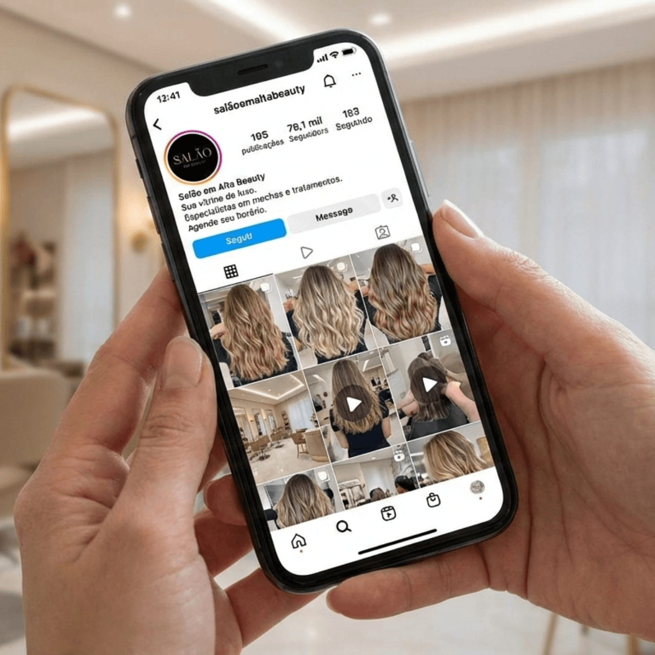Marketing para salão de beleza